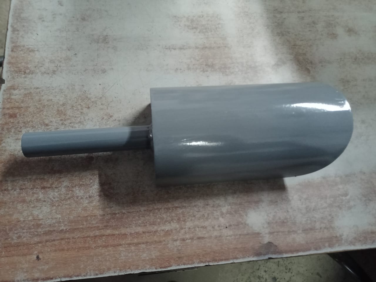 SCOOP FOR SOILCONCRETE-G.I.-4X8 INCH-1 KG APPROX
